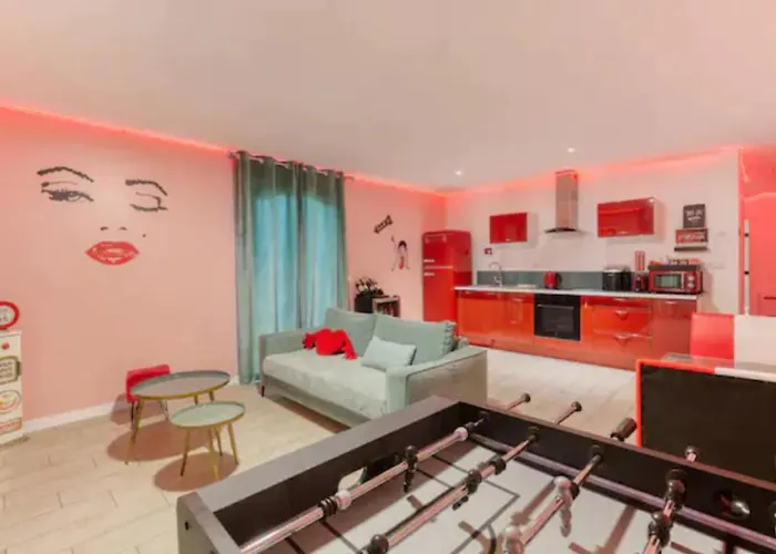 Marilyn Monroe & - 4p - Proche Apartment Montry
